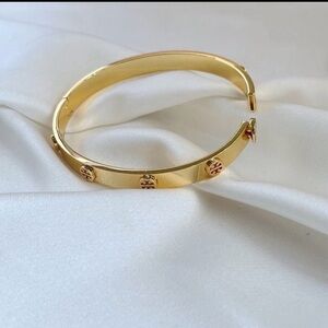 Tory Burch gold bangle bracelet